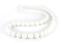 bijtketting Marshmellow 75/7 cm silicone wit