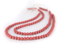 bijtketting Rainbow Loom 90 cm bordeaux