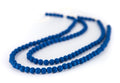 bijtketting Rainbow Loom 90 cm donkerblauw
