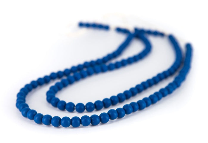 bijtketting Rainbow Loom 90 cm donkerblauw