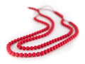 bijtketting Rainbow Loom 90 cm silicone rood