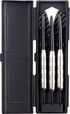 Longfield darts Steeltip Dartpijl Set 23 gram Zilver Zwart 3 stuks