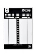 Longfield games Scoreboard voor darts met spelregelboekje 45x 30 cm