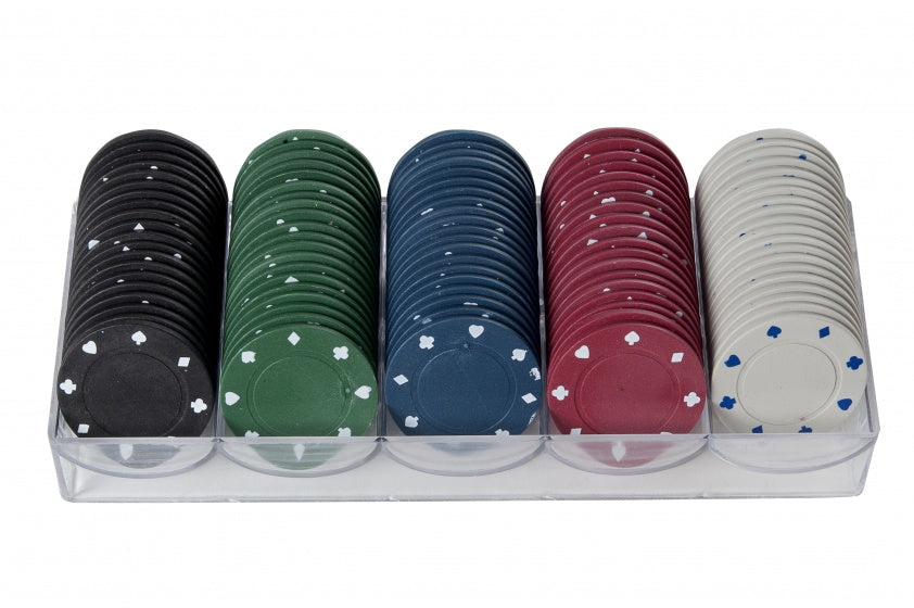 Longfield games Pokerfiches 40 mm per 100 stuks