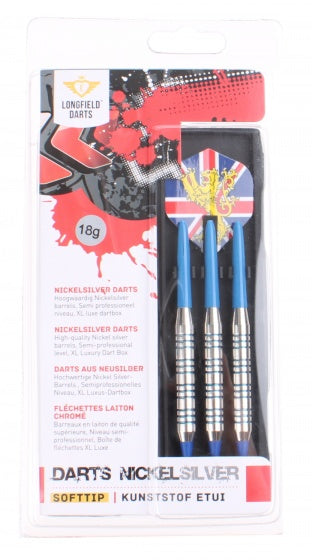 Longfield dartpijlen softtips 3x 18 gram