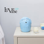 vaas Kids 16 cm keramiek/papier blauw 2-delig