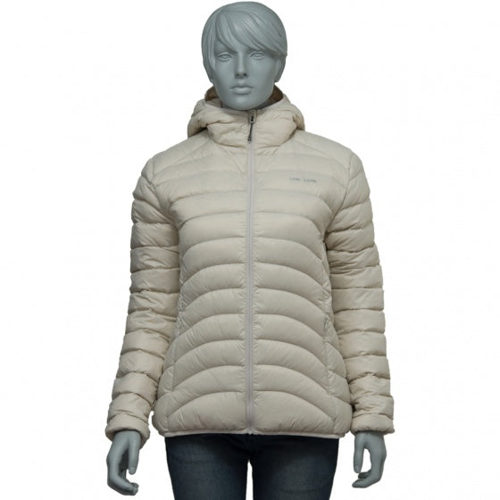 donsjack Optimum Hoody nylon dames ivoor maat M