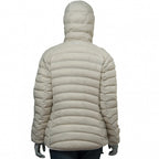 donsjack Optimum Hoody nylon dames ivoor maat L