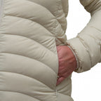 donsjack Optimum Hoody nylon dames ivoor maat XL