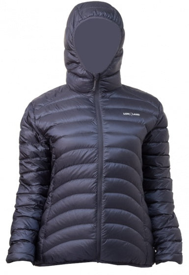 donsjack Optimum Hoody nylon dames navy maat S