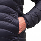 donsjack Optimum Hoody nylon dames navy maat XL