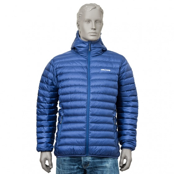 donsjack Optimum Hoody nylon heren blauw maat XL