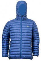 donsjack Optimum Hoody nylon heren blauw maat XL