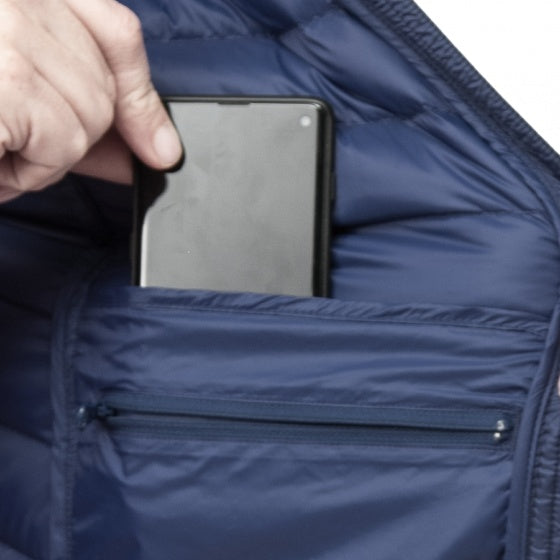 donsjack Optimum Hoody nylon heren navy maat L