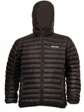 Lowland Donsjack Hoody nylon heren zwart maat XXXL