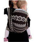 draagdoek Sling Diamond Lace Sensual katoen bruin maat 5