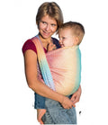 draagdoek Sling Little Hearts Rainbow katoen maat 5