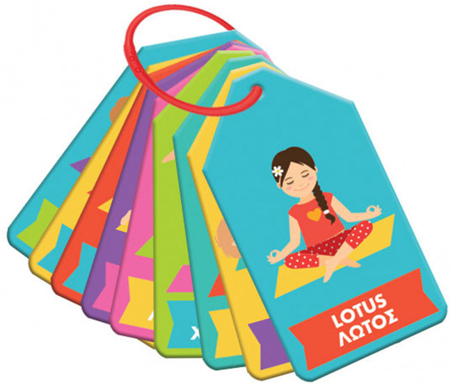 educatieve kaarten Yoga Kids junior 6 x 11 x 18 cm