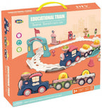 constructietrein educatief junior wit 23-delig