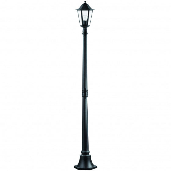 padverlichting Orlando 20 x 156 cm aluminium zwart