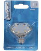 Luxform Reflectorlamp LED 5 cm polycarbonaat zilver 1,2 W