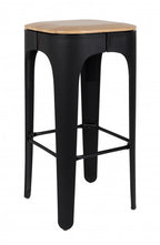 barkruk Up-High 48 x 89 cm zwart