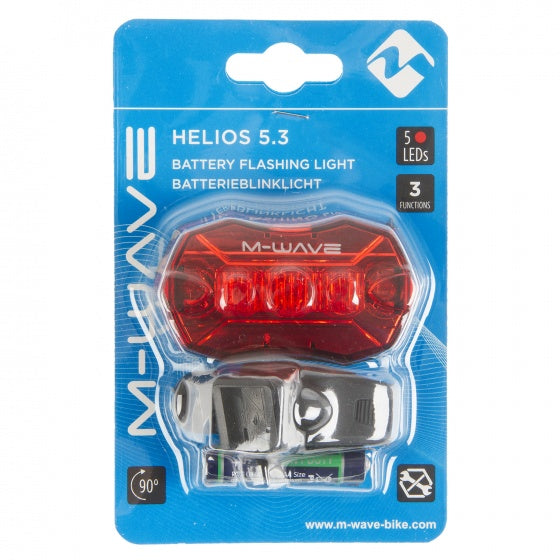 M-wave helios 5.3 battery flashing light