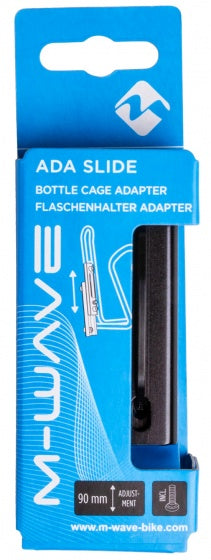 M-wave bidonhouder adapter ada slide bot.cage adapter ada slide black