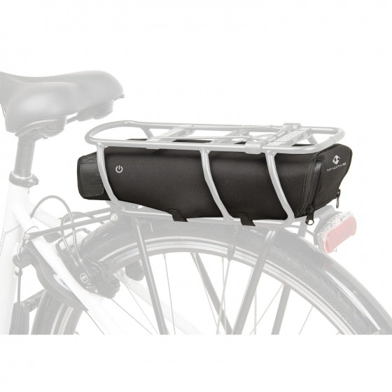 M-Wave Beschermhoes voor accu e-bike Shimano Bosch zwart