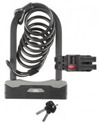 M-wave b 247 sc 8.18 l shackle lock with spiral cable