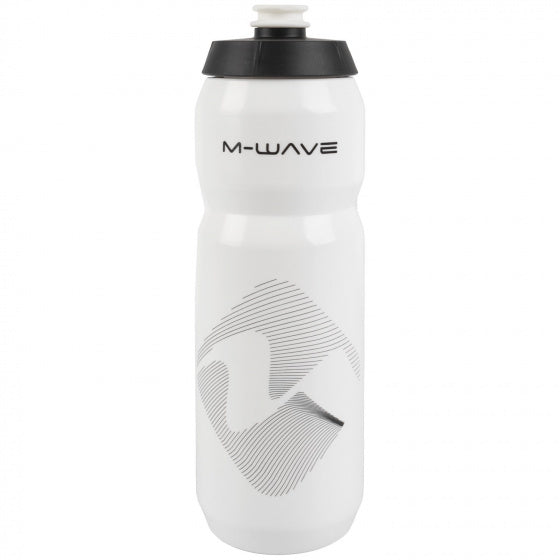 m-wave bidon 750ml met indicator wit