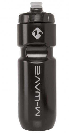 m-wave bidon 750ml met indicator zwart