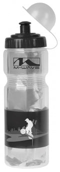 M-wave thermo bidon 500ml zwart