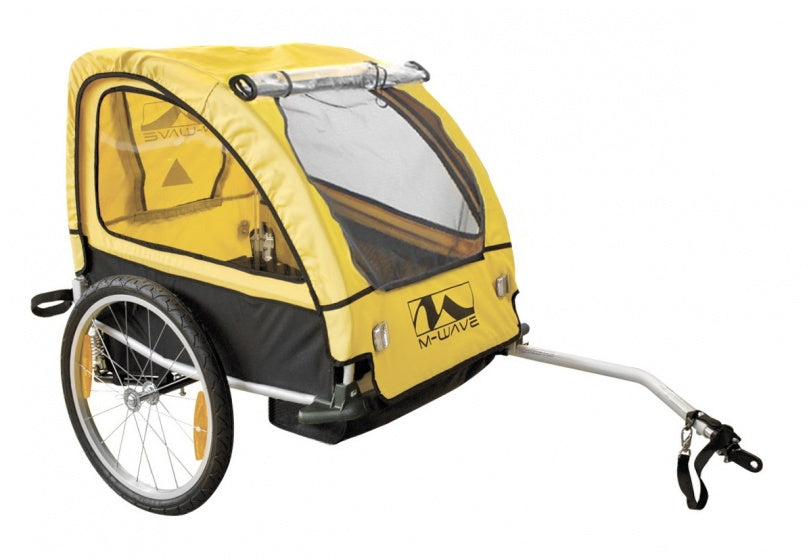 M-wave stalwart kid 2 children luggage bicycle trailer