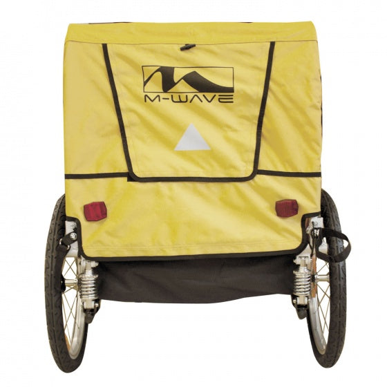 M-wave stalwart kid 2 children luggage bicycle trailer