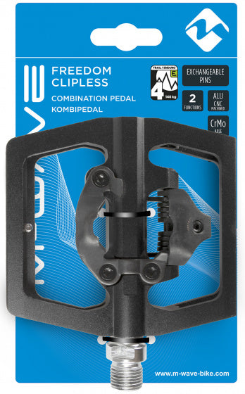 M-wave freedom clipless combination pedal