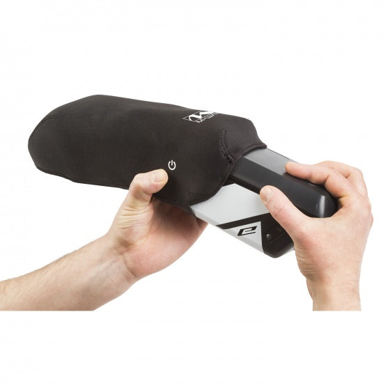 M-wave neopreen beschermhoes voor e-bike batterij - zwart