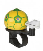 Messingschlager m-wave fietsbel voetbal - brazilië *