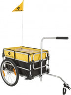 M-wave stalwart carry fold 1 luggage bicycle trailer