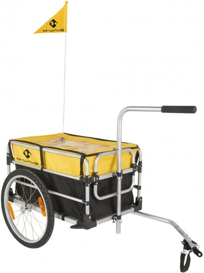 M-wave stalwart carry fold 1 luggage bicycle trailer