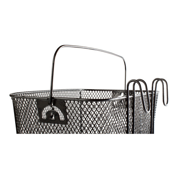 m-wave fietsmand ba-f hang voor 19 liter zwart