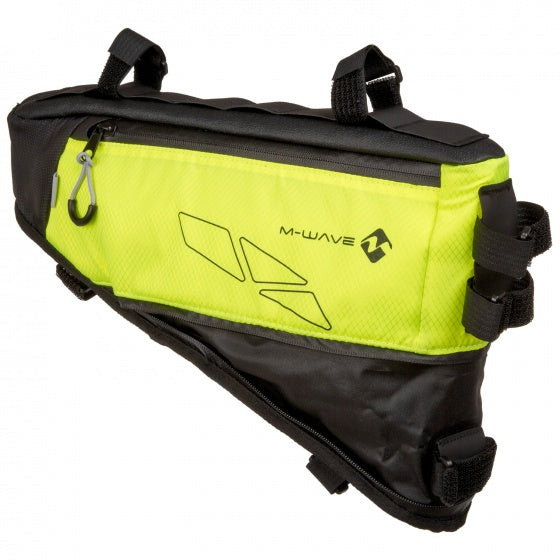 M-wave frametas rough ride 3,3-4,2 liter zwart geel