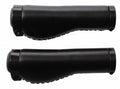 handvatten leder ergonomisch 138 mm zwart per paar