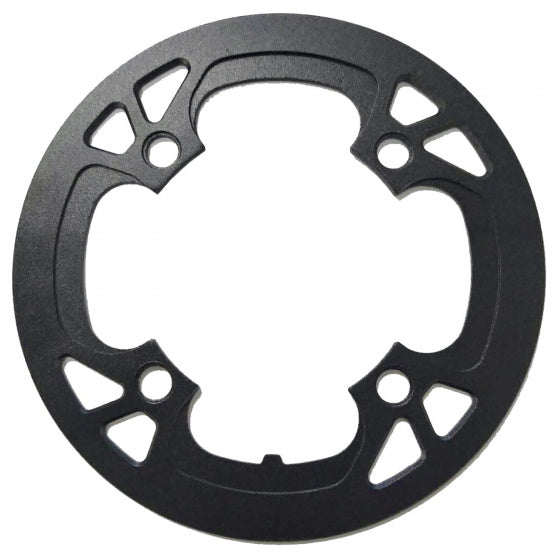 kettingbeschermer e-bike 38T 104 mm aluminium zwart