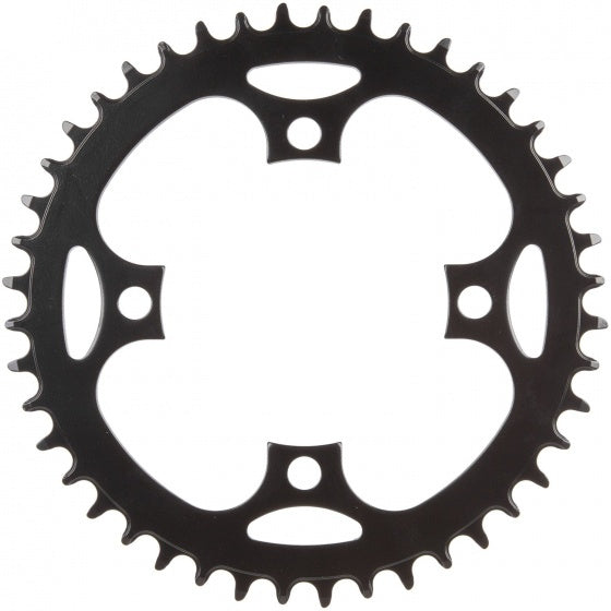 Messingschlager samox e-bike kettingblad nw 40t bcd 104 mm. 1 2x3 32 en 11 128 staal zwart