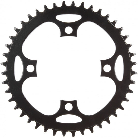 Messingschlager samox e-bike kettingblad nw 46t bcd 104 mm. 1 2x3 32 en 11 128 staal zwart