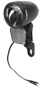 koplamp Apollon E 80 E-Bike LED aluminium zwart