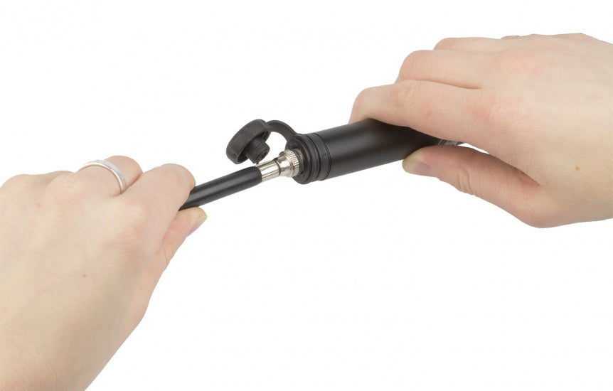 M-wave minipomp flexi tube mini pump flexi tube matt black