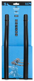 M-Wave Opzetstuur Triatlon Aero 25,4 350 31,8 mm zwart