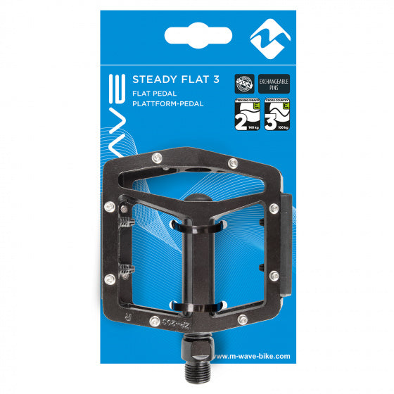 M-wave steady flat 3 flat pedal